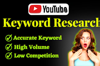 do best keyword research for your youtube video SEO