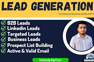do qualified b2b lead generation linkedin email list building