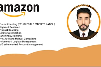 be your expert amazon fba virtual assistant