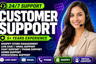 be your dedicated customer support  live chat agent for your  business