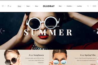 eyeglasses, eyewear, sunglasses, fashion brand shopify ecommerce store website