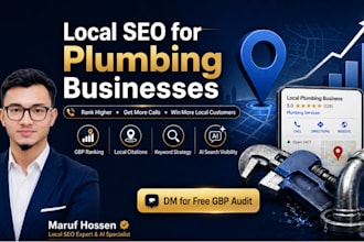 improve local SEO for plumbing businesses in USA