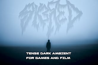craft dark ambient and distressing horror background music