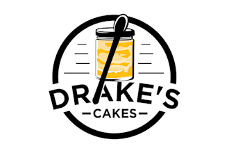 make awesome bakery logo design with express deliver