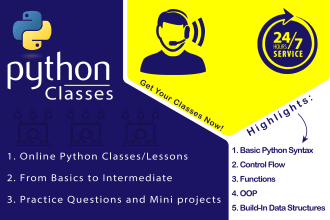 be your tutor for python from basics to intermediate
