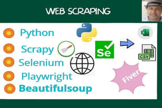 web scraping and crawling with python