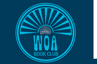 do a professional book club logo design for you