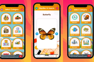create ready to publish kids learning app game