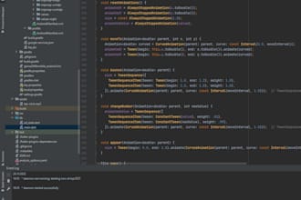 make mobile app and landing page about it
