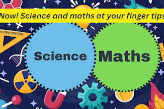teach you science and maths for 1 to 8 grade