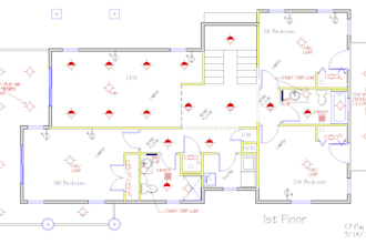 draw auto cad drawings