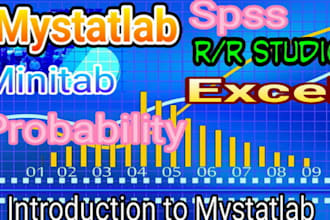do statistics works, analysis, excel, minitab, spss, rstudio