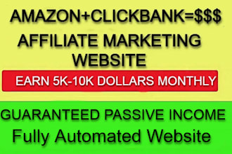 build autopilot clickbank and amazon affiliate website with autoblog