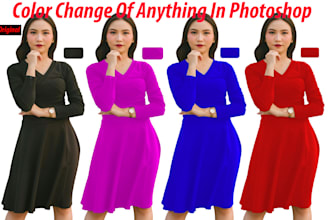 change color of anything super fast in photoshop