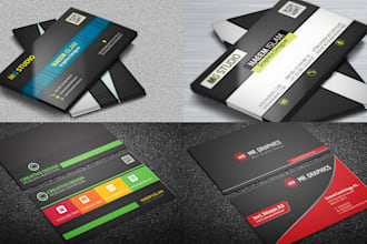 create creative and unique business cards for you