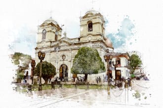 give a watercolor effect to your photos in photoshop