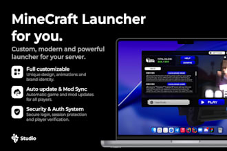 create a custom launcher for your server
