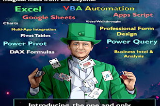 design any excel spreadsheet using vba