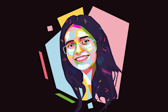 draw awesome wpap pop art portrait