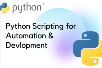 develop custom python web automation content scraping script