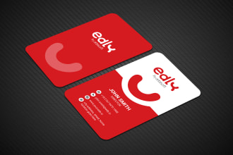 create professional look business card design luxury modern