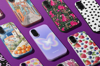 create perfect phone case design ,mobile cover ,pattern ,pod