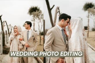 edit wedding and events photos professionally