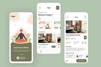 develop meditation app, stress relief app, affirmation app