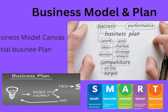 prepare business model and initial business plan for you