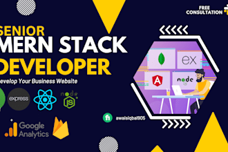 develop fullstack web app using mern stack
