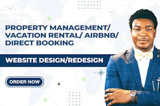 do property management website, airbnb, vacation rental, direct booking website