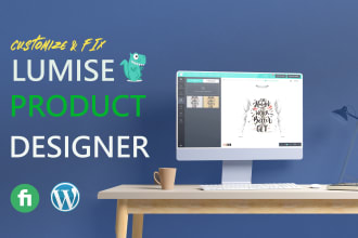 customize lumise product designer and fix issue and add mask image