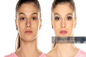 do photo portrait retouch,edit picture,beautify face