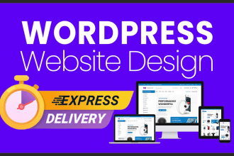 fix, design, redesign, build responsive wordpress website with elementor or divi