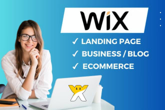 create wix website design or redesign wix website