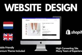 build a professional shopify webshop