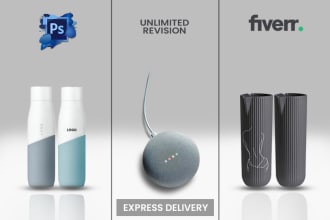 do professional product photo editing and retouching