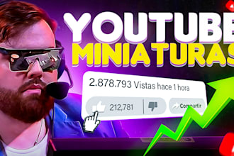 design a custom thumbnail for youtube