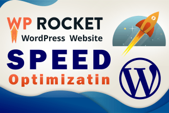 increase wordpress website speed optimization with wp rocket