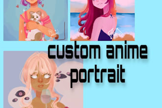 draw you in anime style