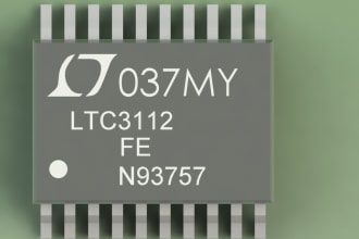 model any electronic component in 3d format
