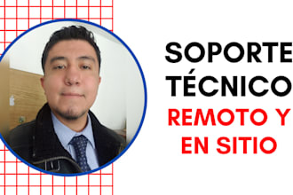 soporte técnico remoto y presencial