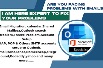 fix your microsoft outlook 365 email all issues