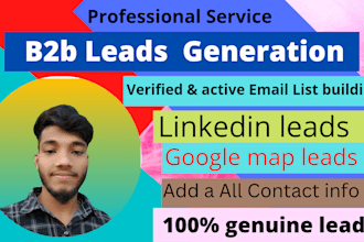 do professional  business lead generation in USA business