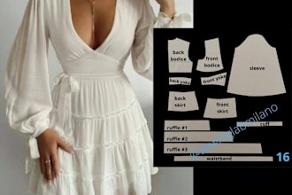 make a clothing sewing pattern maker for your fashion design