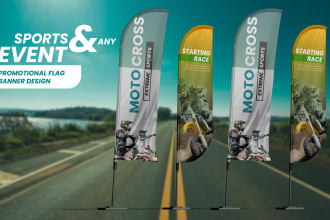 create eye catching feather flags and teardrop banners