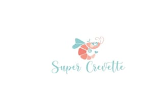 design perfect attractive super shrimp logo design service