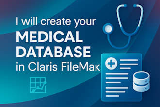create your medical database in claris filemaker