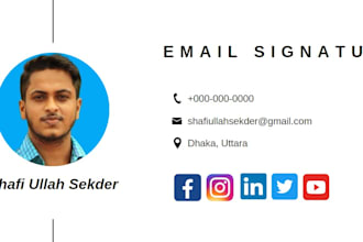 design professional email signature