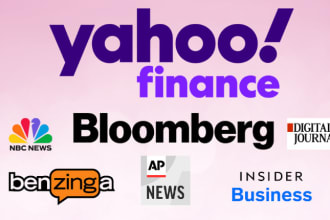 do press release distribution on yahoo finance with writing